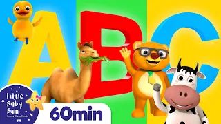 ABC Phonics Animals Song | +More Nursery Rhymes and Kids Songs | ABC and 123 | Little Baby Bum