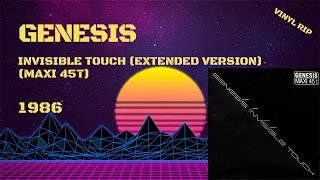 Genesis - Invisible Touch (Extended Version) (1986) (Maxi 45T)