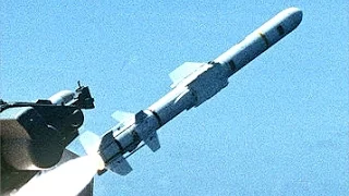 MOST POWERFUL !!! US Military Harpoon Missile Tested in Military Training