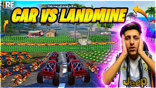 Landmine vs Car with 49 Chimkandis😂😂 on Factory Roof - Garena Free Fire