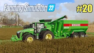 PRIMEIRA COLHEITA DE SOJA FARMING SIMULATOR 22