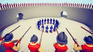 100 RAPID MUSKETEERS vs EVERY UNIT No Escape#10 | TABS - Totally Accurate Battle Simulator