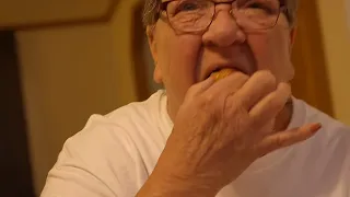 ANGRY GRANDMA: THERE MY DONUTS!!