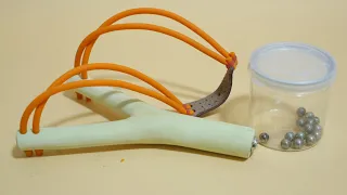 How to Make an Easy Survival Slingshot at Home  DIY