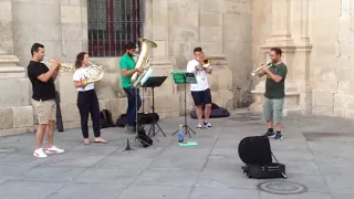 Piratas del Caribe Quinteto de viento metal en Sevilla