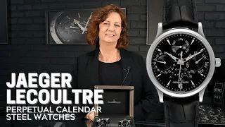 Jaeger LeCoultre Master Perpetual Calendar Steel Watches | SwissWatchExpo