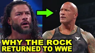 Why The Rock Returned to WWE on SmackDown as Roman Reigns is Mad About It - WWE News