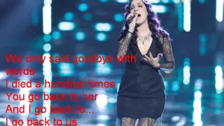 Sugar Joans-Back to Black-The Voice 7[Lyrics]