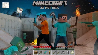 MINECRAFT NA VIDA REAL