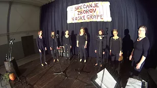 Ko dvigneš me - Vokalna skupina Flance (11. srečanje zborov Baške grape, Kneža, 25.11.2017)