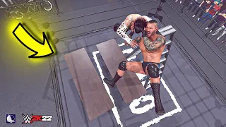 25 Insane RKO that hit DIFFERENT in WWE 2K22‼️🔥