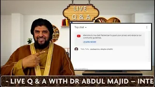 DrAbdulMajid Live Q & A (17/05/2020)