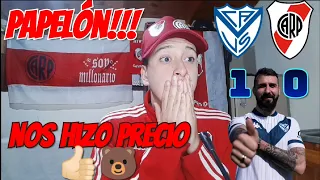 Velez 1 vs 0 River | video reacción | copa libertadores | De hincha a hincha 💯