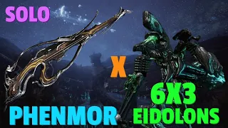 Warframe | Eidolon 6x3 Solo | PHENMOR | No Riven/Bless/Cipher/Pads