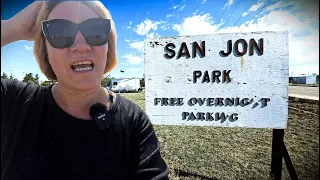 ALWAYS GOOD! Revisiting San Jon Park Free Campsite - Abandoned America Old Route 66 | RV Road Trip