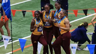 Gophers Win 4x400m at 2024 B1G Indoor Track and Field Championship