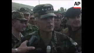 KOSOVO: WESLEY CLARK MEETS RUSSIAN PEACEKEEPERS