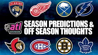 2023-2024 NHL Atlantic Division Standings Predictions & Off-Season In-Depth Analysis