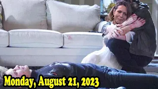 Days of our Lives Spoilers 8/21/2023, DOOL Monday, August 21, 2023