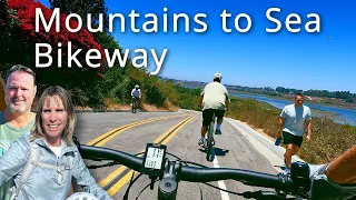 Mountains to Sea Bikeway - Biking 4K - Irvine & Newport Beach California