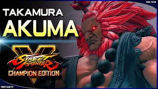 Takamura (Akuma) ➤ Street Fighter V Champion Edition • SFV CE