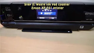 Reset Epson XP 701 Waste Ink Pad Counter