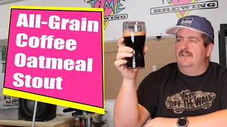 Cold Brewed Coffee Oatmeal Stout | Grain to Glass Recipe