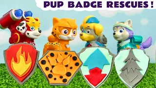 The Mighty Pups earn their Badges with fun Rescues