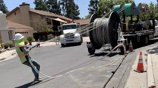 Fiber Optic Network Install