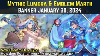 Mythic Lumera & Emblem Marth Double Banner (What is a Potent Follow-Up?) | Fire Emblem Heroes