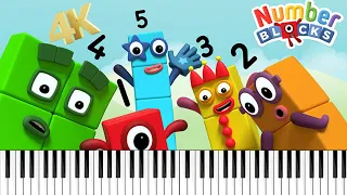 Numberblocks Theme Song 4K Sheet Music