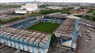 MILLWALL, THE DEN, AREAL FOOTAGE