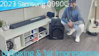 2023 Samsung Q990C Soundbar | Unboxing and 1st Impressions