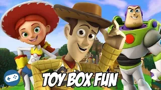 Our Best Toy Story Disney Infinity Toy Box Fun Gameplay Videos