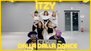 Itzy 'Dalla Dalla' Dance Practice Reaction