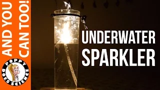 Underwater Sparkler - Poppy Does Science