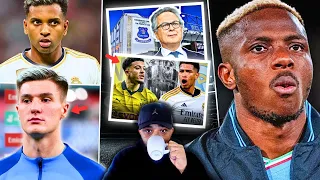 Victor Osimhen TRANSFER ✅ Benjamin Sesko to Arsenal 💰 Everton Takeover COLLAPSES ❌ UCL FINAL PREVIEW