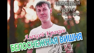 Белоснежная вишня / народная песня, текст Алексей Кракин / песня от мужского имени