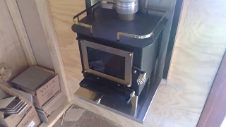 Cubic Mini Woodstove - how long does it burn for in the tiny house?