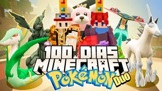 SOBREVIVI 100 DIAS NO PIXELMON DO MINECRAFT EM DUO@helliiot - O FILME