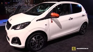 2017 Peugeot 108 Top! Roland Garros - Exterior and Interior Walkaround - 2016 Paris Auto Show