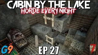 7 Days To Die - Cabin By The Lake EP27 (The Fall of the Cabin)