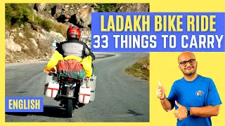 Q88. What to pack for Ladakh Bike Ride or Spiti Bike Ride? [Clothes, Spares, Gear & Accessories]