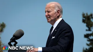 LIVE: Biden commemorates D-Day's 80th anniversary at Pointe Du Hoc | NBC News