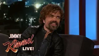 Peter Dinklage on Game of Thrones Cast Pranks