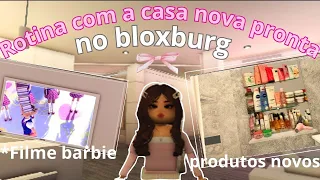 ˚✧₊🛁🫧-Rotina com a casa nova pronta! roblox-🚿🩷₊✧˚