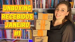 Unboxing Recebidos Mês de Janeiro #1