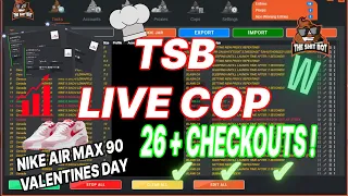 TSB Live Cop - Nike Air Max 90 Valentines Day * 26+ CHECKOUTS?!!!! *