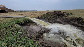 Pumping Water due to the drought!