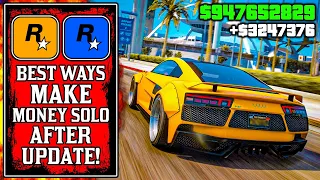 STILL Really GOOD.. The BEST WAY To Make Money SOLO After UPDATE in GTA Online! (GTA5 Fast Money)